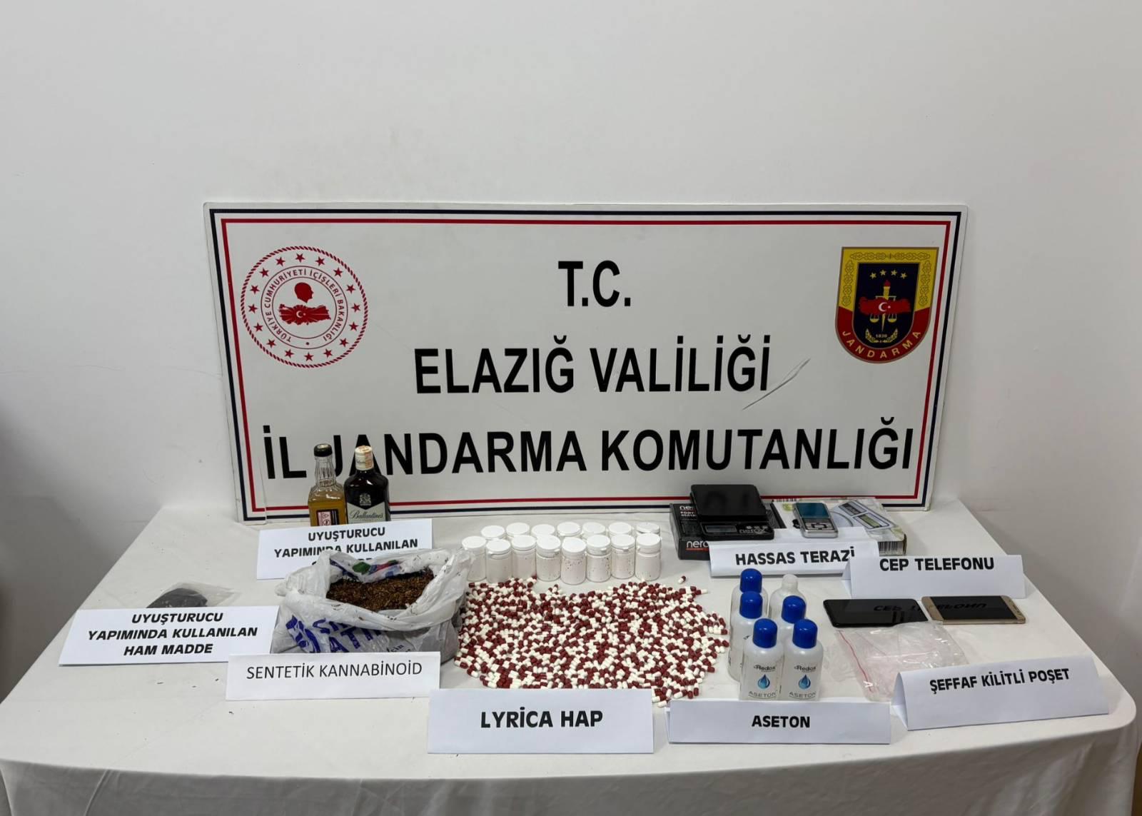Elazığ’da Uyuşturucu Üretim Üssü Deşifre Edildi!