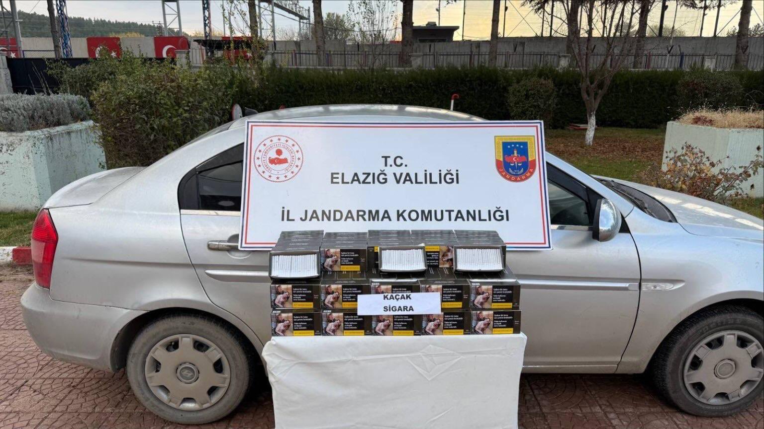 Jandarmadan Kaçak Sigara Baskını