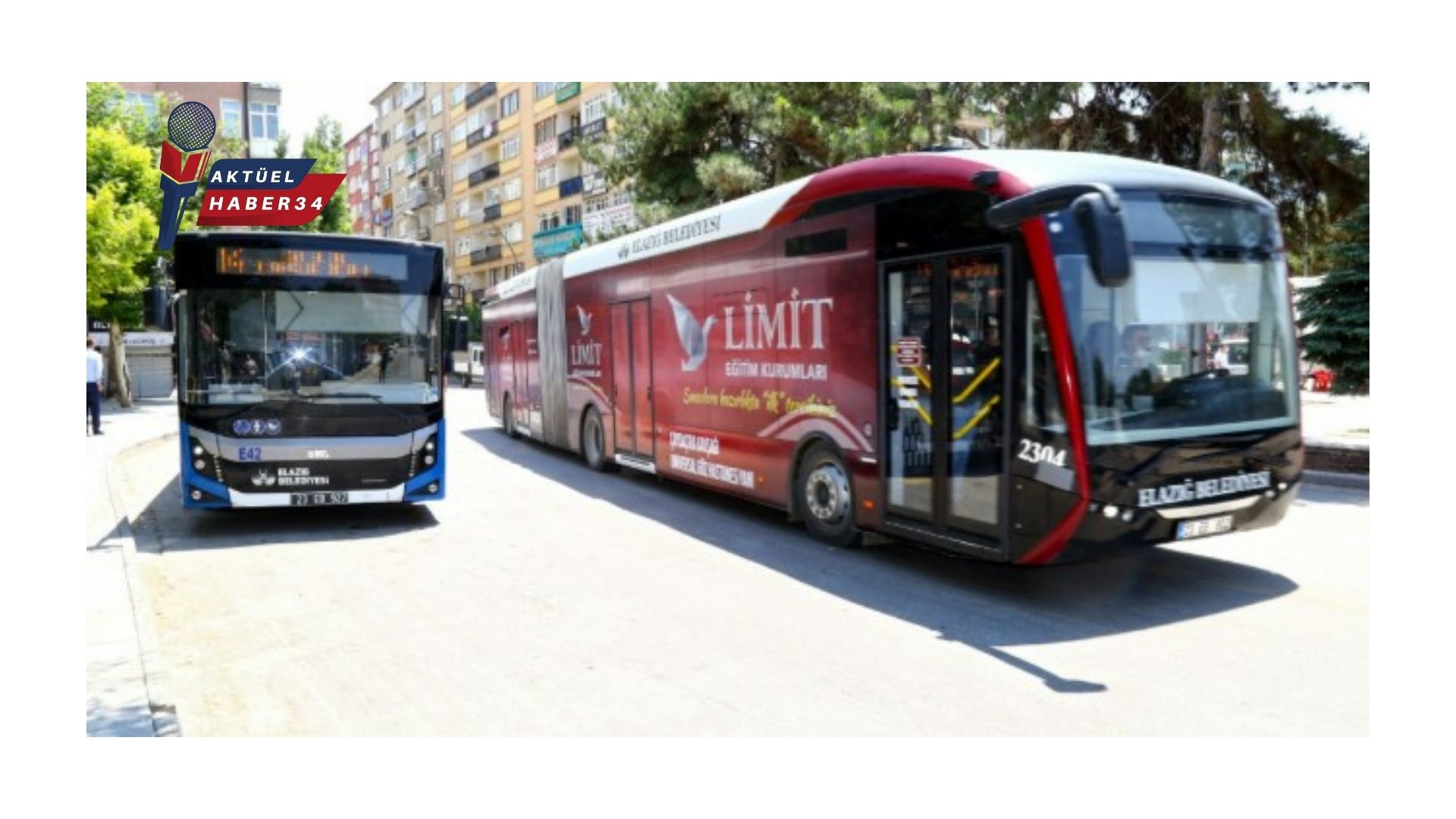 Elazığ’da Toplu Taşıma 20 Ay Ücretsiz