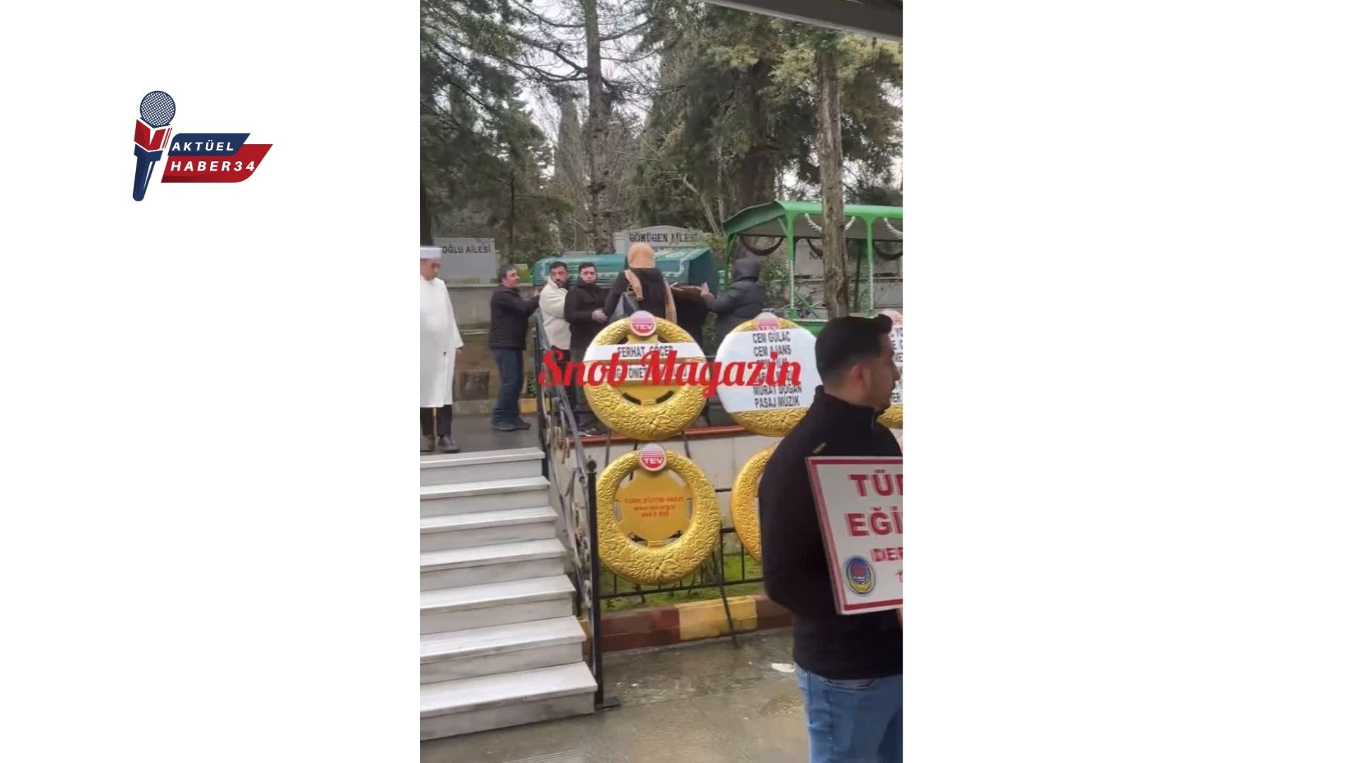 Erol Köse’nin cenazesinde ibretlik görüntü! Sadece bir kişi ağladı