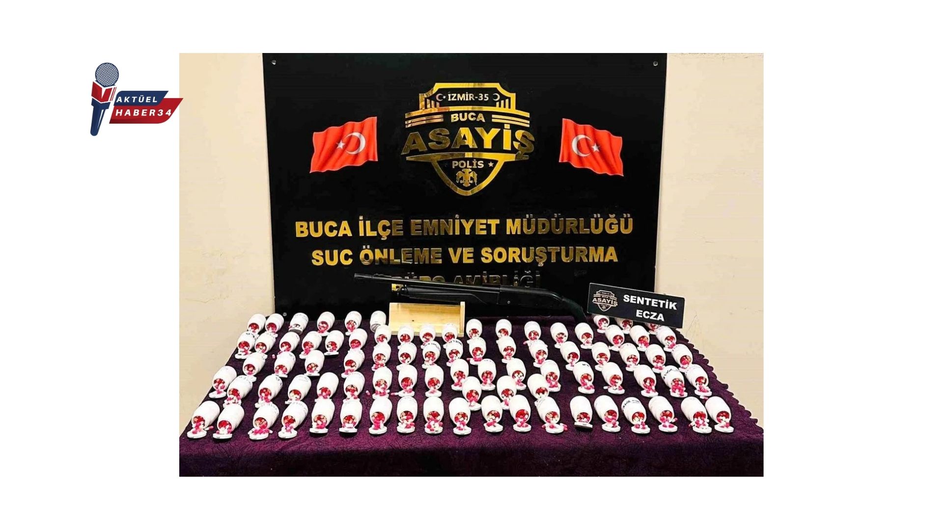 İzmir’de 5 bine yakın uyuşturucu hap ele geçirildi