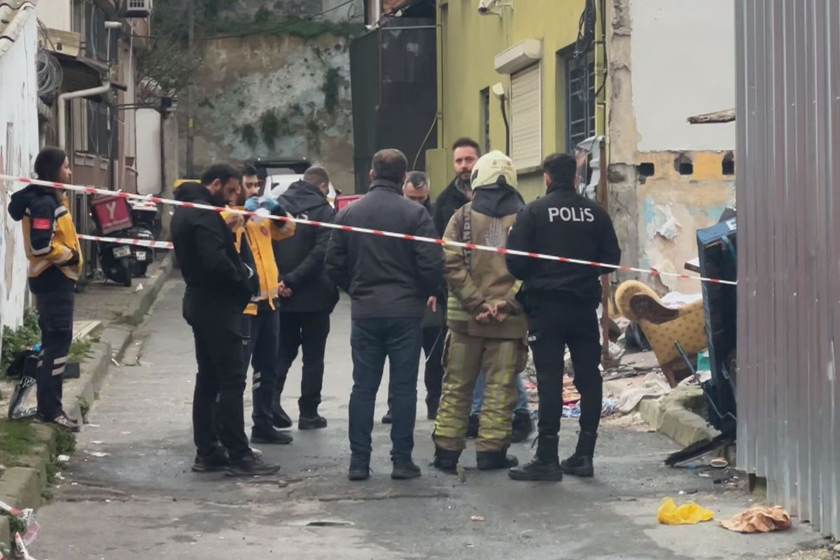 İstanbul’un göbeğinde 2 yaşındaki bebek alevlerin arasında kalarak can verdi