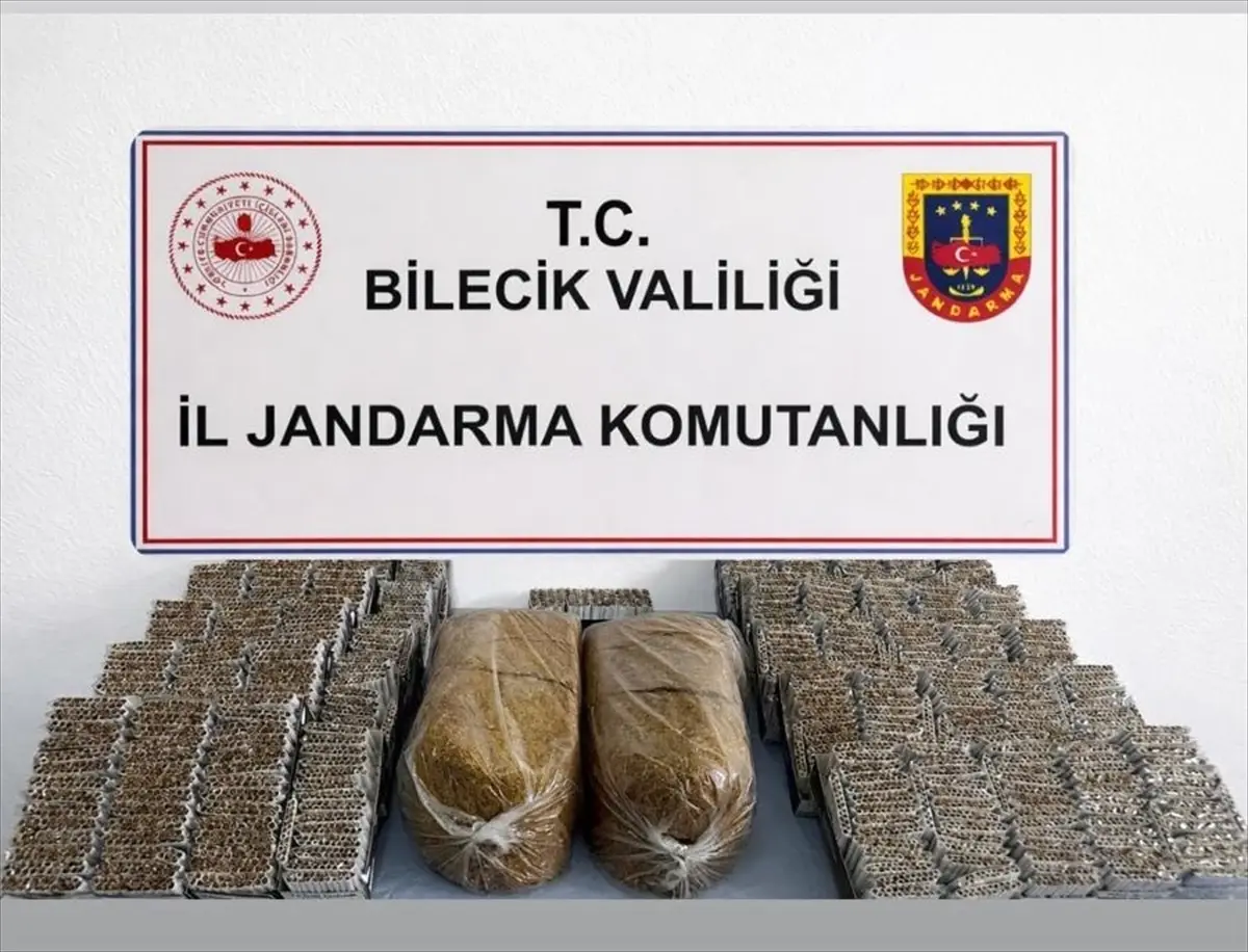 Bilecik’te kaçakçılık operasyonunda 2 zanlı yakalandı