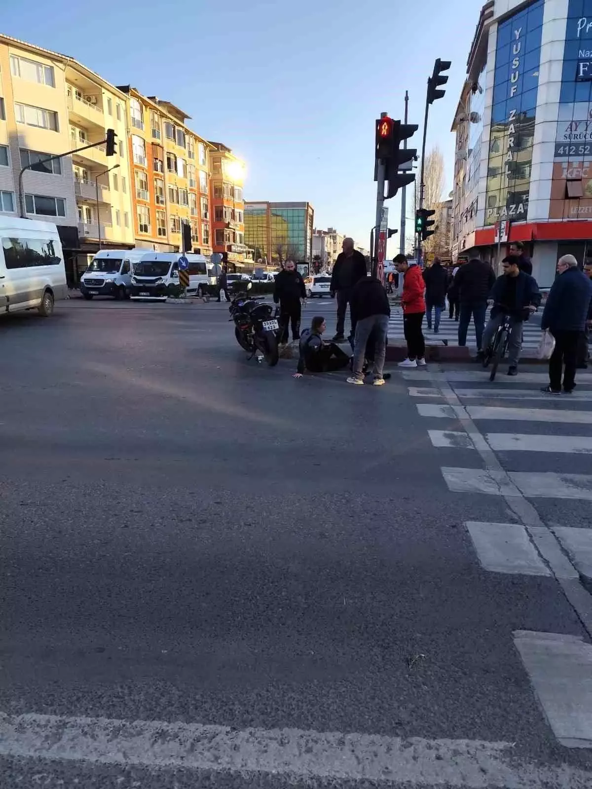 Lüleburgaz’da trafik kazası: 1 yaralı
