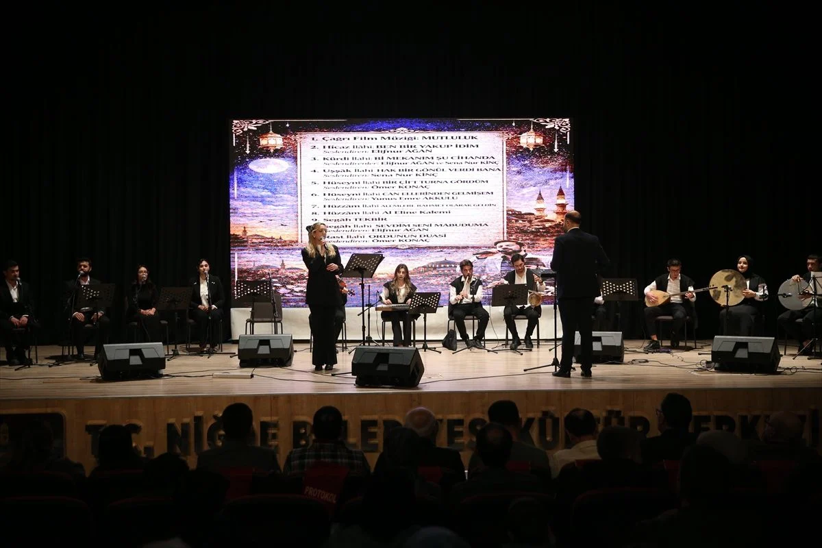 Niğde’de “Tasavvuf Müziği Konseri” düzenlendi