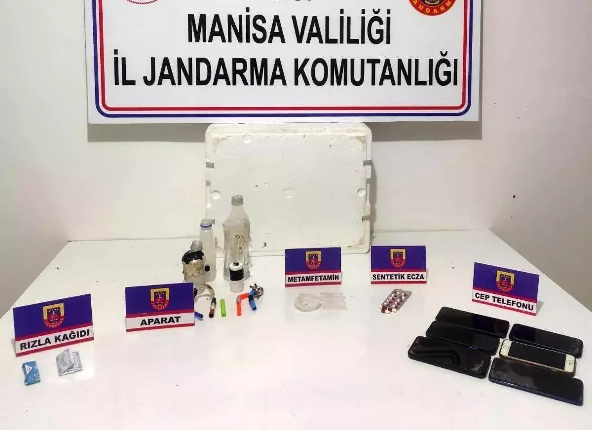 Sarıgöl’de uyuşturucu operasyonu